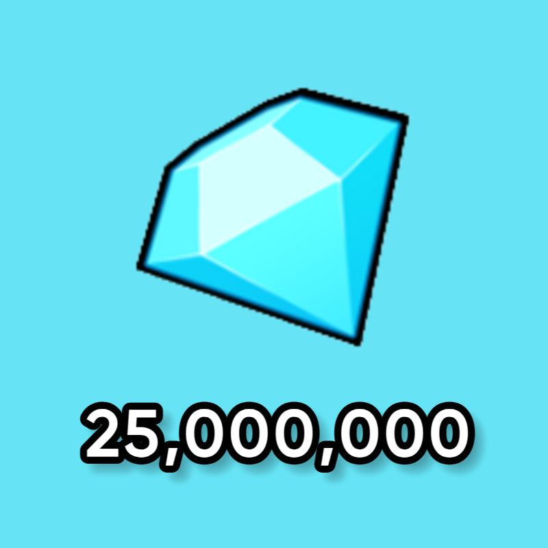 25 million gems